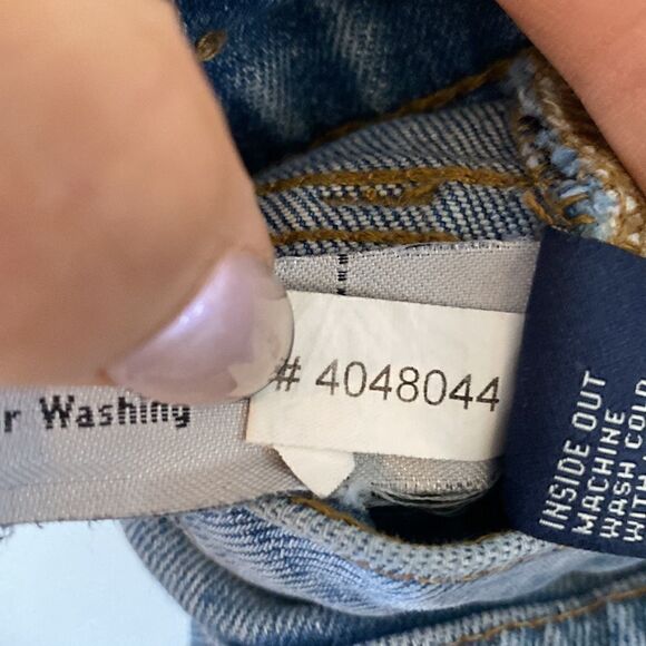 Madewell Cutoff Slim Boy Jean Frayed Denim Shorts - Picture 8 of 12